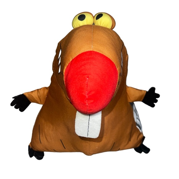 Nickelodeon NICK '90s Angry Beaver  Daggett 2018 Plush Series 2 Viacom 11" Inch - Picture 1 of 7